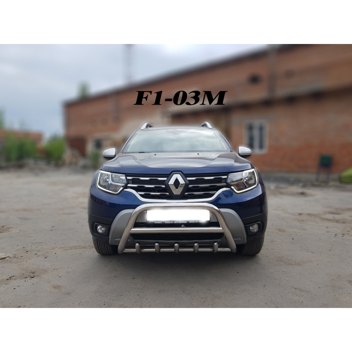 Кенгурятник Renault Duster 2018